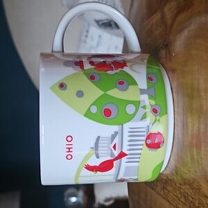 Starbucks You Are Here Ohio Collection Retired 14oz Mug See Video!